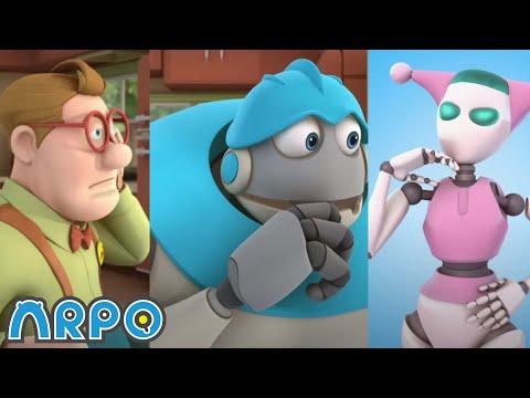 No No Nannybot | Arpo | Cartoons for Kids | Learning Show | STEM | Robots &amp; Science