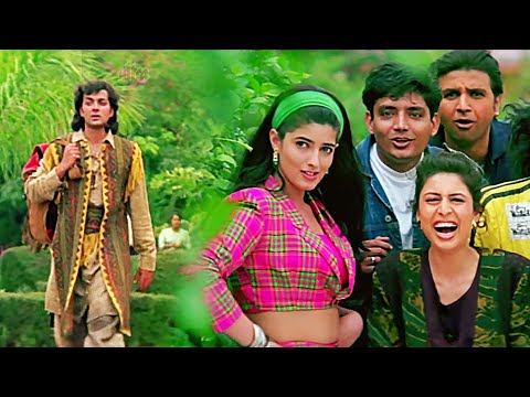 कॉलेज के पहले दिन बॉबी देओल के जंगल वाले कपड़े : Bobby Deol - Twinkle Khanna - Barsaat Scene