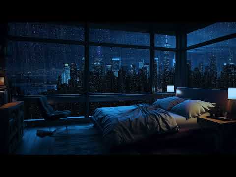 Rain Sounds ASMR | Laying down Listening to Rain Sounds For Relaxation, Sleeping At Night