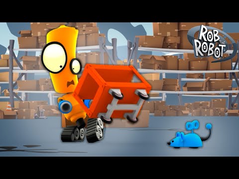 Orbit's Mouse Trap! ?? | Rob The Robot | Preschool Learning