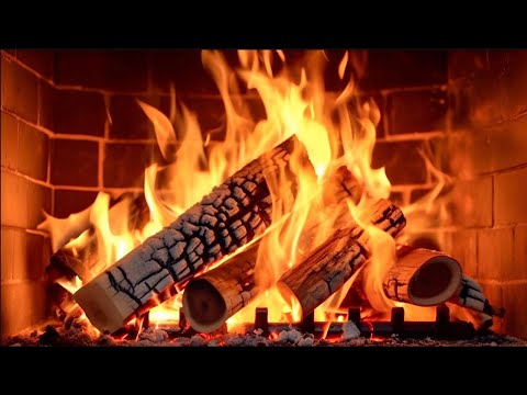 🔥 Cozy Fireplace 4K (10 HOURS/1080p). Fireplace with Crackling Fire Sounds. Crackling Fireplace 4K