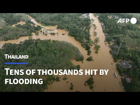 Tens of thousands hit by southern Thailand flooding | AFP