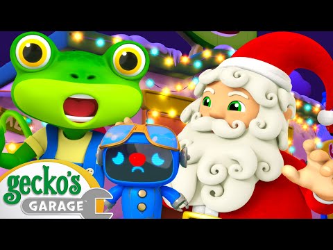 Gecko Saves Christmas | Gecko's Garage | Trucks For Children | Cartoons For Kids