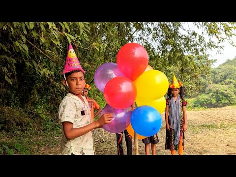 outdoor fun with Flower Balloons and learn colors for kids by i kids Episode -04.