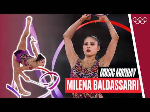 Milena Baldassarri's Stunning Ribbon Routine at Tokyo 2020!