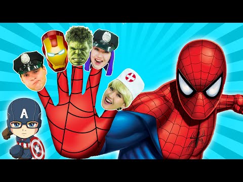 Finger Family Superhero &amp; Mr Policeman Compilation +MORE | Nursery Rhymes &amp; Kids Songs | BalaLand