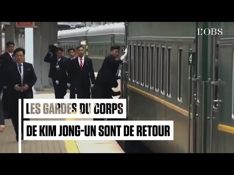 Les gardes du corps de Kim Jong-un passent aussi le chiffon en courant