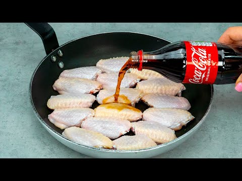 We don&rsquo;t eat anymore at KFC since I&rsquo;m cooking chicken wings in the pan, with Cola!