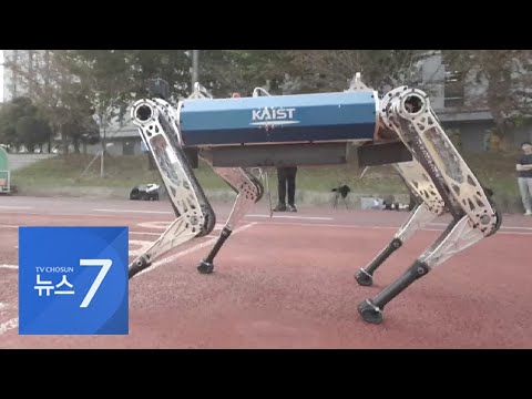 KAIST 로봇개 '하운드' 100m 19.87초 주파&hellip;세계신기록 경신 기네스 등재