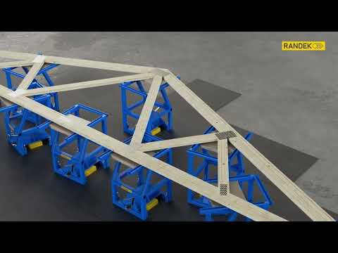 Truss System NT &amp; Lap Laser Roof Truss production