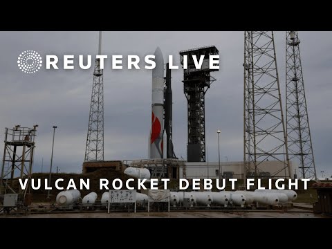 LIVE: Vulcan rocket's debut launch with US moon lander