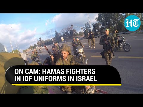 Hamas Militants Don IDF Uniforms Inside Israel | Watch What Happened Next