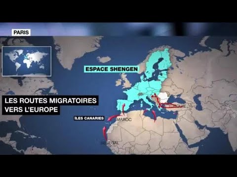 Journ&eacute;e internationale des migrants&nbsp;: quelles sont les routes migratoires vers l'Europe&nbsp;?