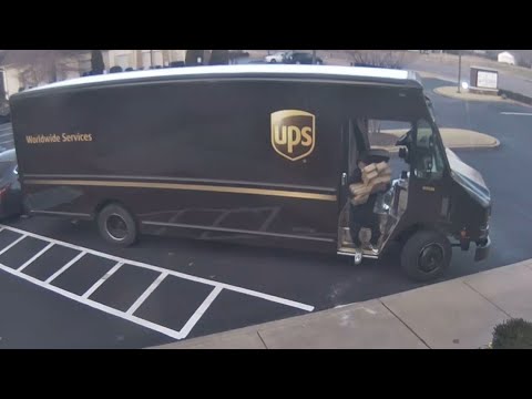 Video: UPS truck burglarized in Memphis