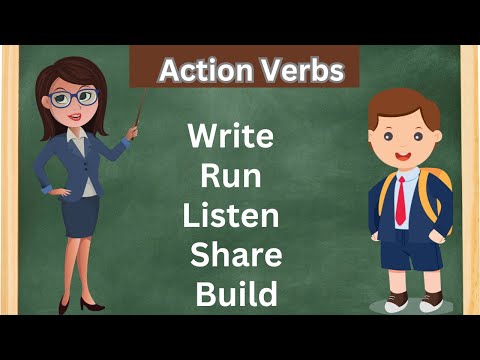 English vocabulary |  Important Action verbs | 