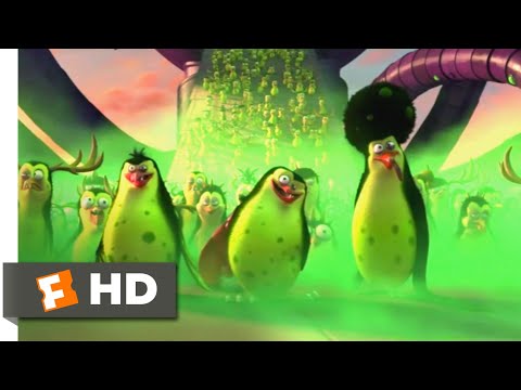 Penguins of Madagascar (2014) - Mutant Penguins Scene (7/10) | Movieclips