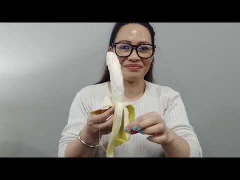 EATING BANANA  WITHOUT BITING CHALLENGE :Life in America