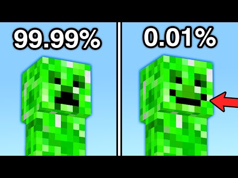 Minecraft's Most Rarest Mobs!