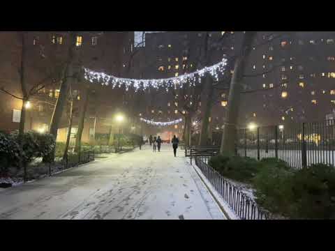 LIVE SNOWSTORM in NYC! - Dec 16, 2020