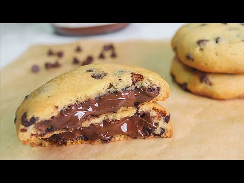 Nutella Chocolate Chip Cookies Recipe