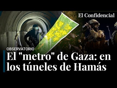 El &quot;metro&quot; de Gaza: la guerra de Israel entra en los t&uacute;neles de Ham&aacute;s