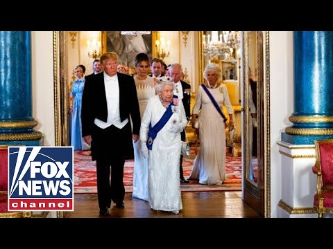 Full Video: Trump, Queen Elizabeth II exchange toasts at UK state dinner