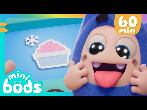 The Answer is Always Ice Cream 🍦 | Minibods | Mini Oddbods | Baby Oddbods | Funny Cartoons For Kids