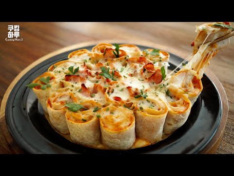 15 Minutes! Dinner Ready! Super Easy Pizza Rolls! Make Pizza Like This From Now On!