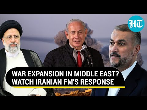 Iran Won't Join War? FM Denies Tehran's Intent To Expand Israel-Hamas Conflict | Key Details