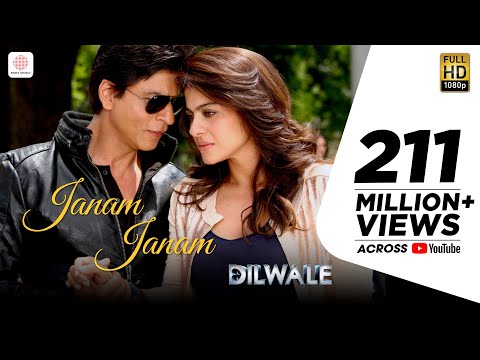 Janam Janam &ndash; Dilwale | Shah Rukh Khan | Kajol | Pritam | SRK | Kajol | Lyric Video 2015