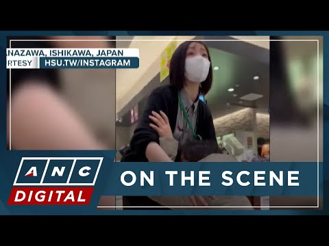 LOOK: Scenes when the powerful magnitude 7.5 earthquake hit Japan | ANC