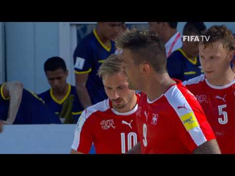 Switzerland v Ecuador | FIFA Beach Soccer World Cup 2017 | Match Highlights