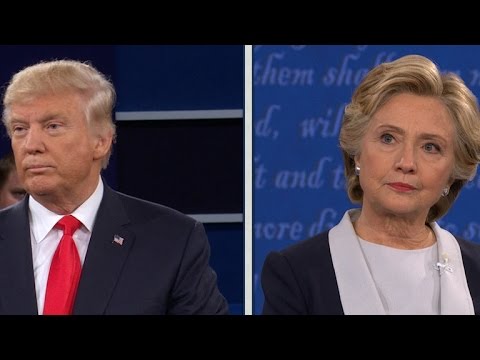 Trump and Clinton are asked to say something nice about each other