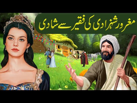 Ghamandi Shahzadi Ki Shaadi Faqeer Se|Story ofArrogant princess married to Beggar|Sabaq Amoz kahani