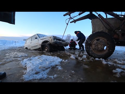 УТОПИЛИ НИВУ В ХЛАМ! ПЕРВАЯ РАЗВЕДКА ПО НАЛИМУ НА БОЛЬШОЙ РЕКЕ  ПРИШЛИ МОРОЗЫ, ЗИМНЯЯ РЫБАЛКА 23-24