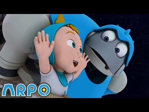 Knock Knock, Who&rsquo;s There? | ARPO The Robot | Full Episode | Baby Compilation | Funny Kids Cartoons