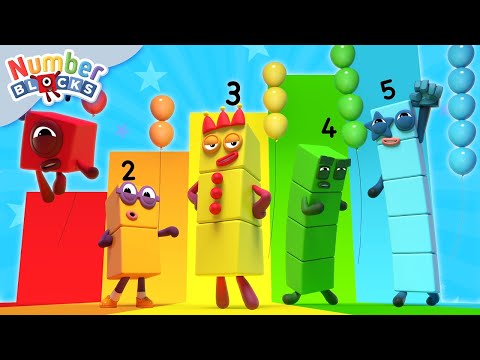 Back to School Number Compilation! | Learn to count 12345 | Maths Cartoons for Kids |  Numberblocks