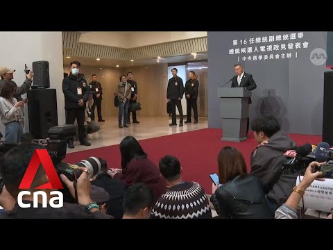 Taiwan's presidential hopefuls zoom in on socio-economic issues in second policy presentation