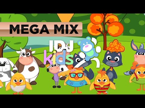 KAD SI SRECAN // NAJLEPSE DECIJE PESME // MEGA MIX // VESELA FARMA // 