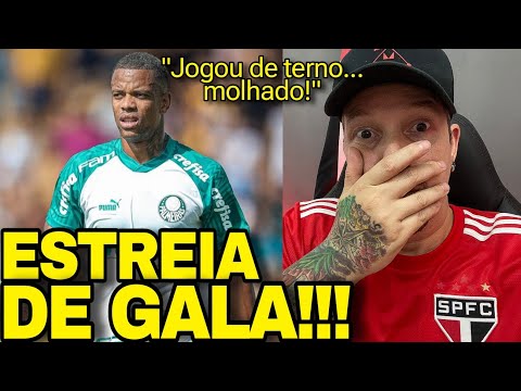 A estreia do CAIO PAULISTA no Palmeiras foi FENOMENAL!!! Hahahahaha