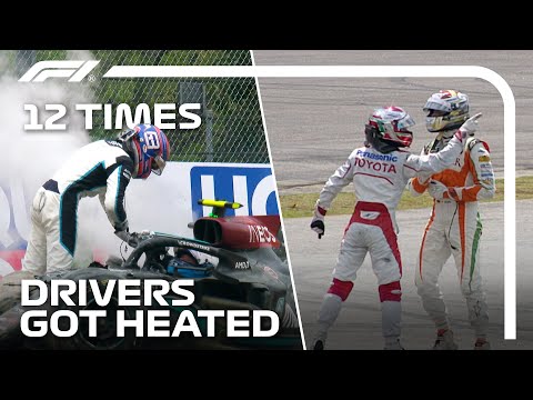 12 Times F1 Drivers Got Heated