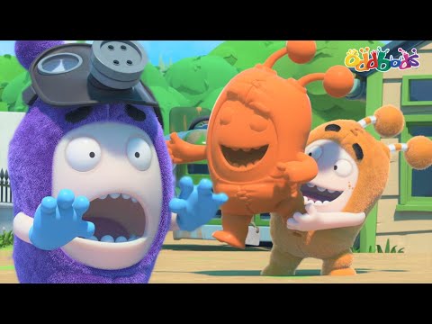 ODDBODS Full Episode | Giant Statue | Cartoons For Kids