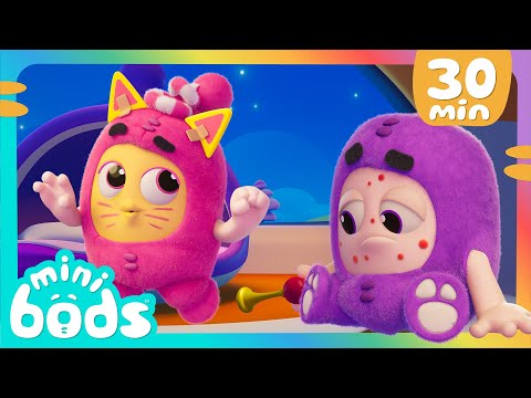 Le malade imaginaire | Minibods | Baby Oddbods Fran&ccedil;ais | Dessin Anim&eacute; en Fran&ccedil;ais