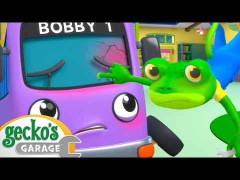 ⚠️Bobby's Broken Windscreen ⚠️ | Gecko's Garage | Rescue Adventures