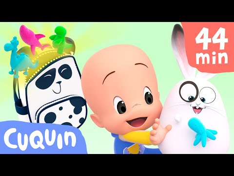 Cuquin's Panda Bag 🐼 and more educational videos | videos &amp; cartoons for babies