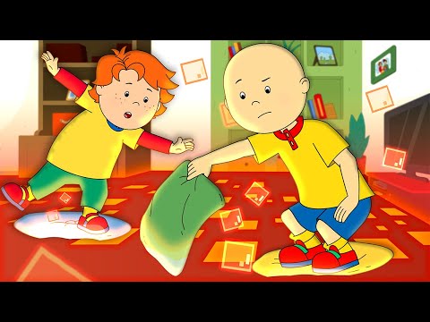 Caillou&rsquo;s Floor Is Lava | Caillou Cartoon