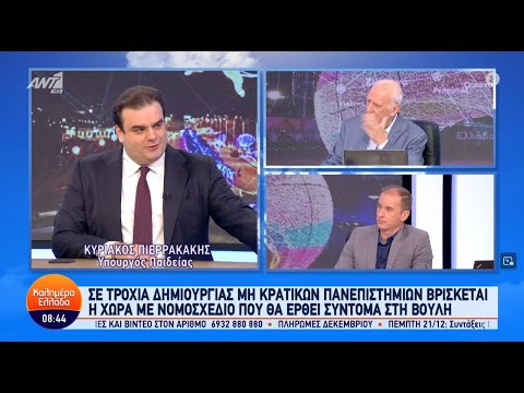 &Omicron; &Kappa;&upsilon;&rho;&iota;ά&kappa;&omicron;&sigmaf; &Pi;&iota;&epsilon;&rho;&rho;&alpha;&kappa;ά&kappa;&eta;&sigmaf; &sigma;&tau;&omicron;&nu; &Alpha;&Nu;&Tau;1 &mu;&epsilon; &tau;&omicron;&nu; &Gamma;&iota;ώ&rho;&gamma;&omicron; &Pi;&alpha;&pi;&alpha;&delta;ά&kappa;&eta; 21/12/2023