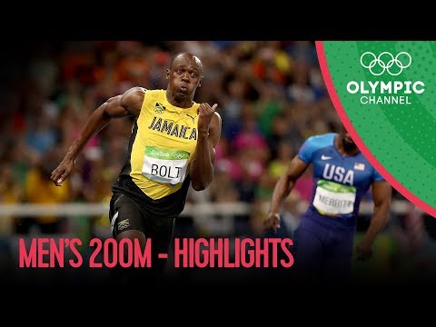 Usain Bolt wins third Olympic 200m gold