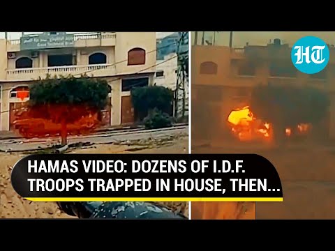 On Cam: Hamas Traps Israeli Soldiers In House, Blows It Up; 1 IDF Tank Destroyed Every Hour? | Gaza