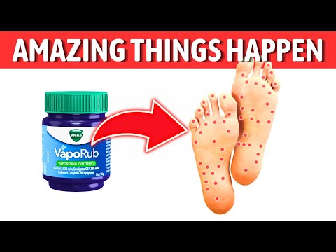 Rub VICKS VapoRub on Your Feet and Feel the Magic Happen!